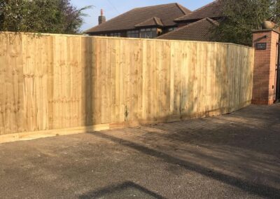 Feather Edge Fencing