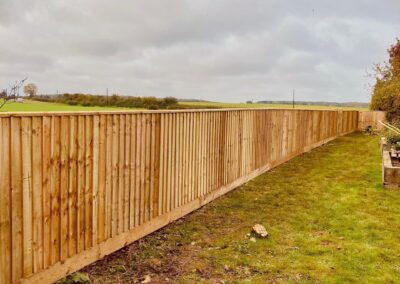 Feather Edge Fencing